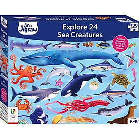 Junior Jigsaw Explore 24: Sea Creatures