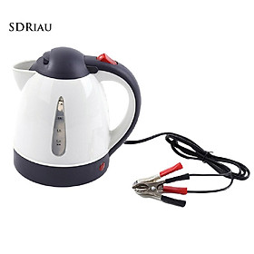 *QXDZ* 12V150W 24V250W 1.0L Stainless Steel Car Automobile Electric Kettle Auto Tea Water Coffee Heater Cup