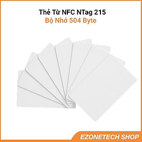 Mua Thẻ Từ NFC NTag215 Tần Số 13 56Mhz Dùng Ghi Dữ Liệu Bằng Điện Thoại