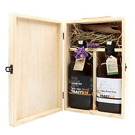 Hộp quà đôi Mật ong 600ml -TRACYBEE