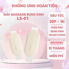 Đai massage chườm ấm bụng, mát xa làm nóng giảm đau bụng kinh quà sinh nhật cho nữ chính hãng