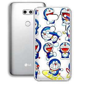 Ốp lưng dẻo cho điện thoại LG V30 - 01253 7878 DOREMON11 - in hình Doremon - Hàng Chính Hãng