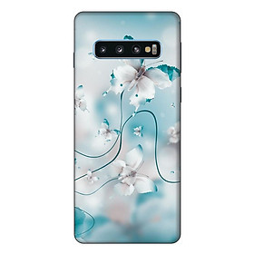 Ốp lưng điện thoại Samsung S10 Hoa Hồng Và Bướm