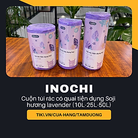 Túi rác tiện dụng Inochi Soji 25L Hương Lavender