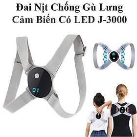 Mua Đai Nịt Chống Gù Lưng Tự Động Nhắc Nhở Màn Hình Led J3000