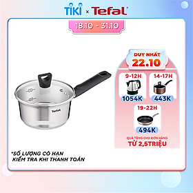 Quánh inox đế từ Tefal Simpleo B9052395 18cm - Hàng chính hãng