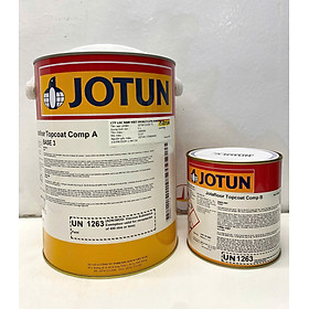 Sơn sàn bê tông epoxy Jotun Jotafloor Topcoat Base 3 màu Green 257 (Xanh lá) _ 5L/bộ