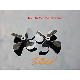 Cặp chân vịt thuận nghịch 4 lá nhiều kích cỡ chất liệu nhựa