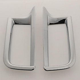 Chrome Rear Tail Fog Light Foglight Lamp Cover Trim Bumper Frame Protector Decoration Car Styling for Honda CRV