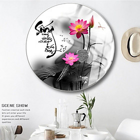 Mua TRANH TRÁNG GƯƠNG TRÒN CAO CẤP  TRANH TREO TƯỜNG ĐẸP