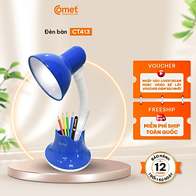 Mua Đèn Bàn Học Sinh Comet CT413 (đã bao gồm bóng 5W) có ngăn đựng dụng cụ