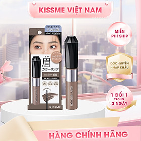 Mascara Chải Đổi Màu Lông Mày Chống Trôi Siêu Bền Màu Xám Khói EX Kissme Heavy Rotation 8 G