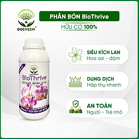 Mua Phân bón kích hoa chuyên biệt cho hoa lan BIOTHRIVE giúp phong lan nở sai hoa hơn  lâu tàn  chuẩn form và đậm màu  hàng chính hãng thương hiệu Docneem