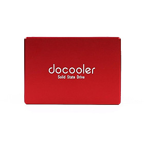  Ổ cứng thể rắn kim loại 2,5 inch Đọc và ghi Hoạt động êm ái Khả năng tương thích chống va đập và rớt docooler SSD-Màu đỏ-Size