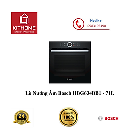Mua Lò Nướng Âm Bosch HBG634BB1 - 71L - Hàng Chính Hãng