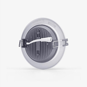 Đèn LED Rạng Đông âm trần downlight đổi màu 12W Model: AT10 ĐM 110/12W - Vàng