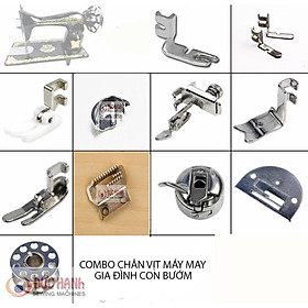 Mua COMBO CHÂN VỊT MÁY MAY GIA ĐÌNH CON BƯỚM