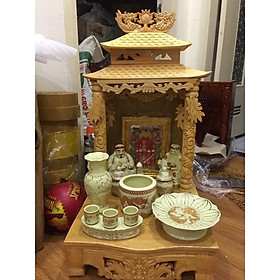 Mua bộ sứ cho bàn thờ thần tài
