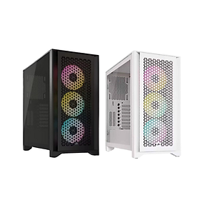 Vỏ Máy Tính Corsair iCUE 4000D RGB AIRFLOW - Hàng Chính Hãng