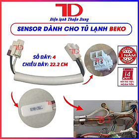 Đầu Dò Cảm Biến, Sensor dành cho tủ lạnh Beko, cảm biến nhiệt độ tủ lạnh hàng chính hãng, Điện Lạnh Thuận Dung