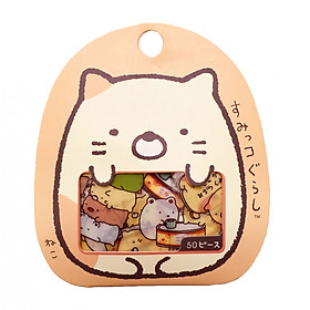 50 Miếng Sticker trang trí Kawaii