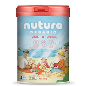 Sữa công thức Hữu cơ Nutura Organic số 3