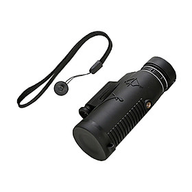 Monocular Telescope 50X60 HD Waterproof Focusing Pocket Monocular Lighting Function with Night Vision Durable and Clear
