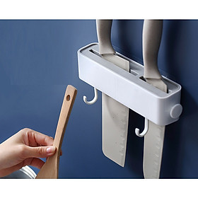 Mua Kệ nhựa đựng dao dán tường có 2 móc - Chính hãng HENRYSA