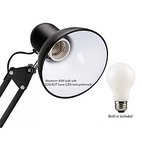 Mua Đèn để bàn kèm kẹp bàn đa năng Đen( bao gồm bóng đèn)