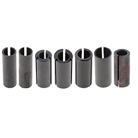7Pcs Carbide Steel Engraving Bit CNC Router Tool Adapter for Chuck Collet