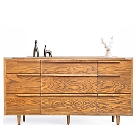Mua Tủ 9 ngăn kéo Tundo 172 x 53 x 84 cm màu gỗ sồi