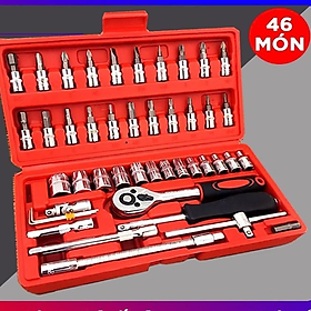 Mua Bộ dụng cụ mở bu lông ốc vít  sửa chữa ô tô xe máy  đa năng 46 chi tiết