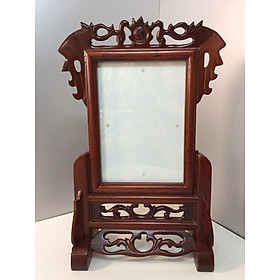 Mua Khung ảnh thờ - gỗ hương phun sơn màu nâu gụ ( sản phẩm có nhiều kích thước ) KH17732