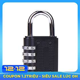 Ổ khóa 4 mã số dùng cho khóa vali, khóa tủ nhà cửa
