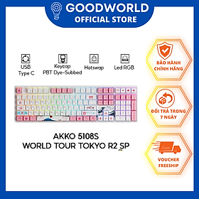 Bàn Phím Cơ AKKO 5108 World Tour Tokyo R2 SP (Akko