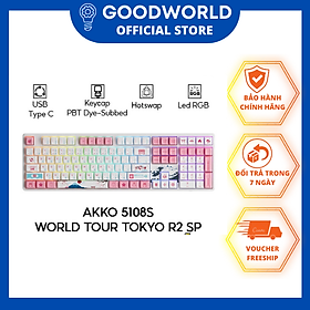 Bàn phím AKKO 5108 World Tour Tokyo R2 SP (Mới, Hàng chính hãng)