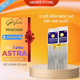 Mua Bộ Đũa 10 Đôi Hàn Quốc CHOPSTICKS Cao Cấp Tiêu Chuẩn Châu Âu - Hàng Chính Hãng