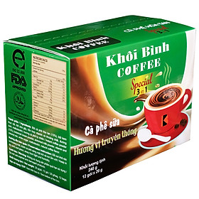 Cà phê hòa tan Special 3in1 Khôi Bình Coffee (20g x 12 gói)