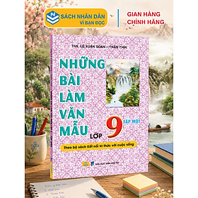 Sách - Những Bài Làm Văn Mẫu Lớp 9 - Kết Nối - ndbooks