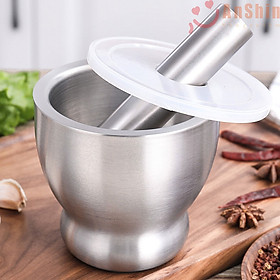 Mua Bộ cối chày nhà bếp Inox 304 AnShin chống nấm mốc trọn đời không gỉ sét