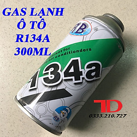 Mua Gas lạnh tủ lạnh và ô tô R134A lon 300ml  gas lon R134A