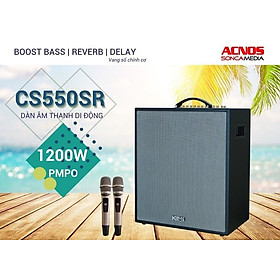 Loa di động Acnos CS550SR ( 4 bass 16.5cm ) - Hàng Chính Hãng