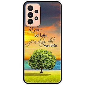 Ốp lưng dành cho Samsung A13 4G mẫu Tâm Bất Biến