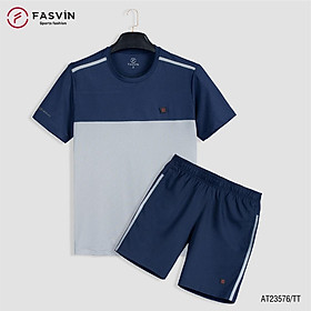 Bộ quần áo thể thao nam Fasvin AT23576.HN chất vải mềm nhẹ co giãn thoải mái