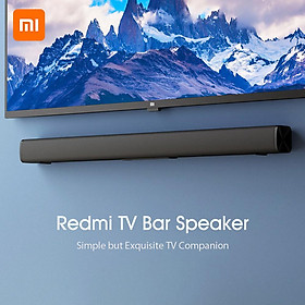 Loa tv redmi bt tv stereo soundbar aux 3.5mm có dây bt5.0 âm thanh không dây nhà hát truyền hình loa truyền hình treo tường 30W 220V Màu sắc: màu đen