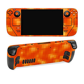Mua Skin dán Steam Deck mẫu Pixel Lava Block (dễ dán  đã cắt sẵn chi tiết)