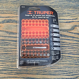 Bộ mũi vặn vít 33 chi tiết Truper