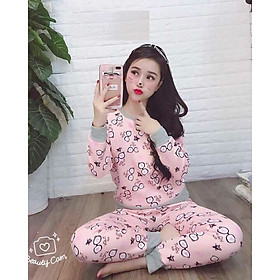 Bộ nỉ băng lông cho bạn nữ