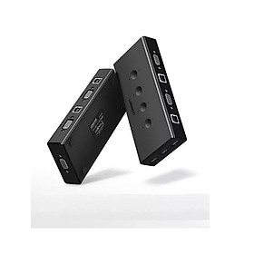 Mua Ugreen UG50280CM154TK 1.5M màu Đen Bộ chuyển mạch KVM gộp 4 thiết bị vào 1 màn hình hỗ trợ 3 cổng USB - HÀNG CHÍNH HÃNG