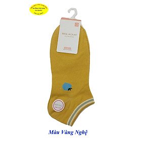 Tất Vớ nữ Kiểu cổ ngắn Beihaomp Cotton Socks Womens In hình bất kỳ Chất liệu cotton co giãn, Mềm mại, Bảo vệ đôi chân